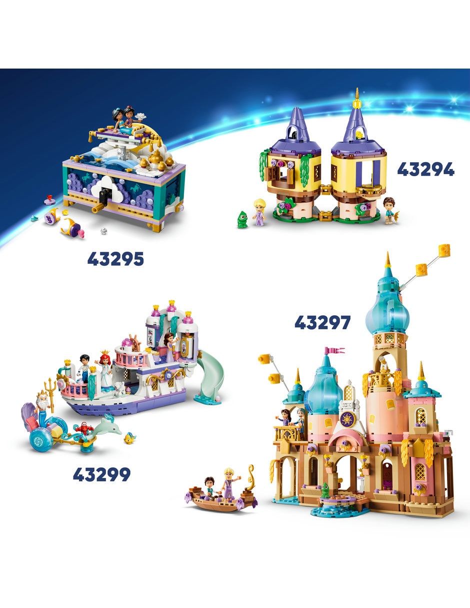 Disney Princess Castillo Encantado de Bella y Bestia 43289 10