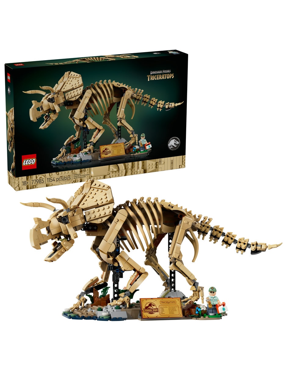 Jurassic World Fósiles de Dinosaurio: Triceratops 77985 1