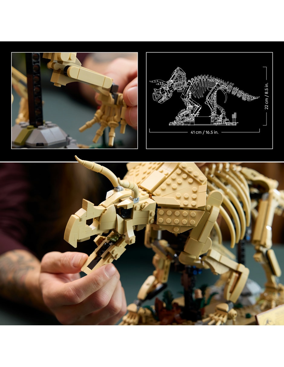 Jurassic World Fósiles de Dinosaurio: Triceratops 77985 6