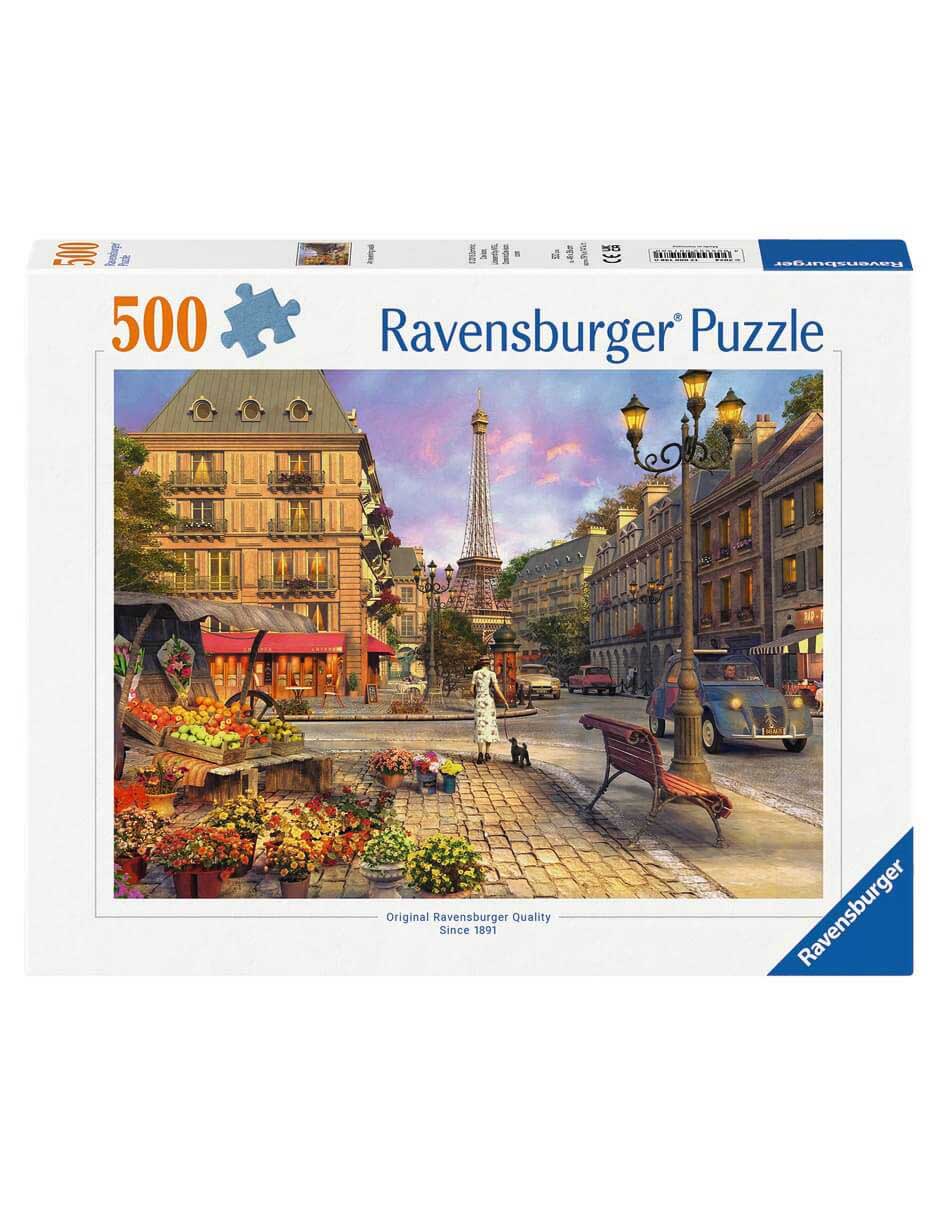 Rompecabezas paisaje de paseo por parís 500 piezas 1