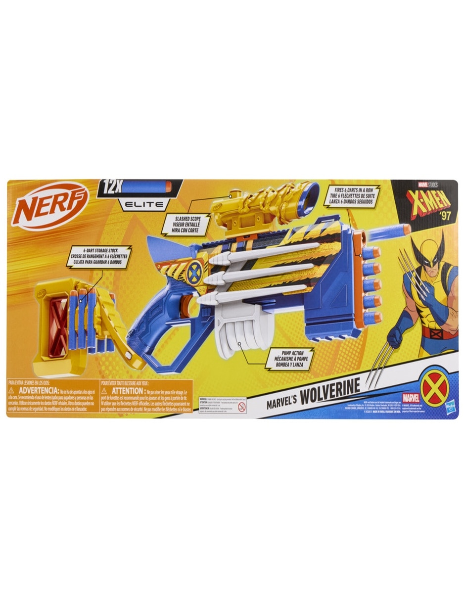 Lanzadardos marvel lanzador wolverine 11