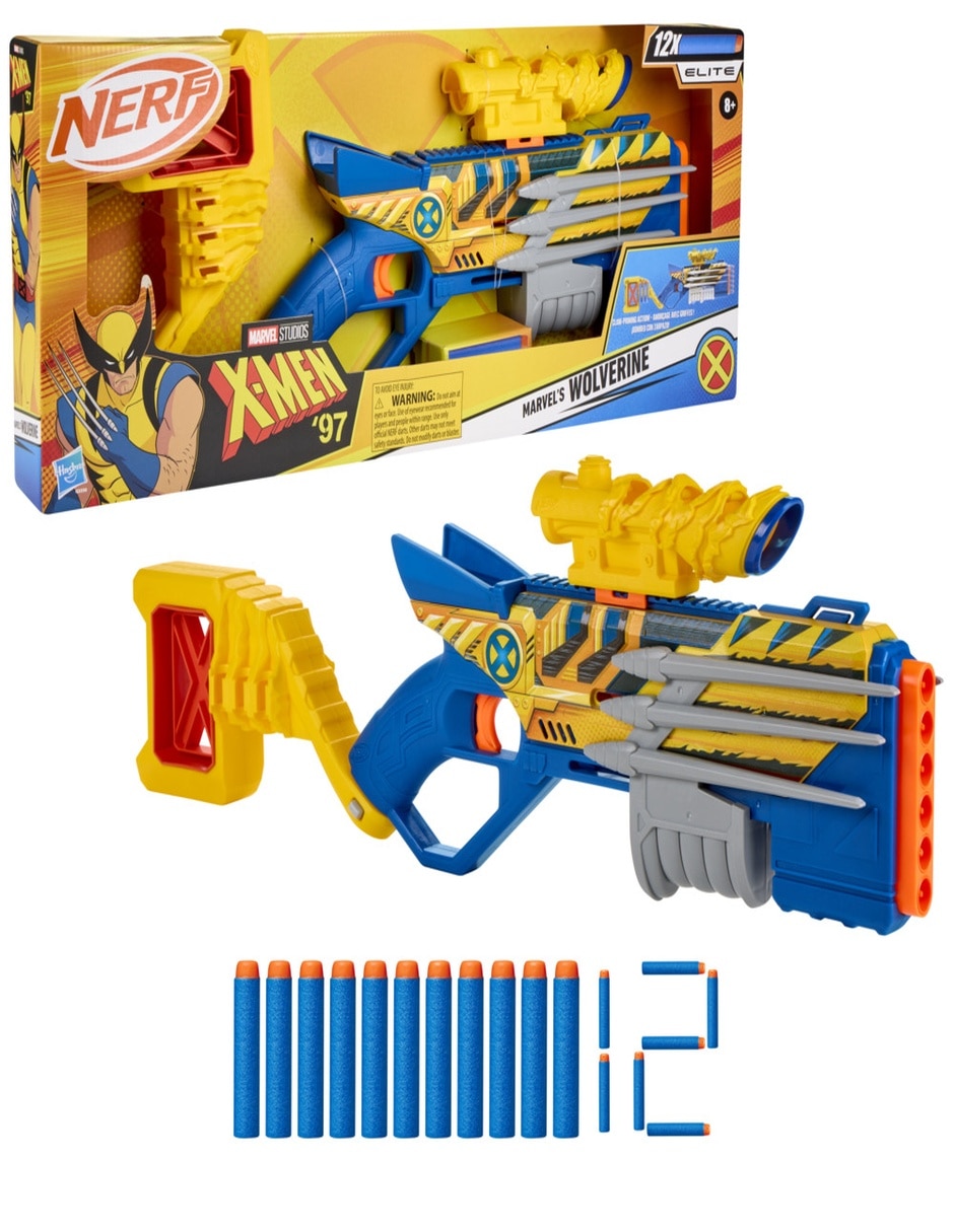 Lanzadardos marvel lanzador wolverine 13