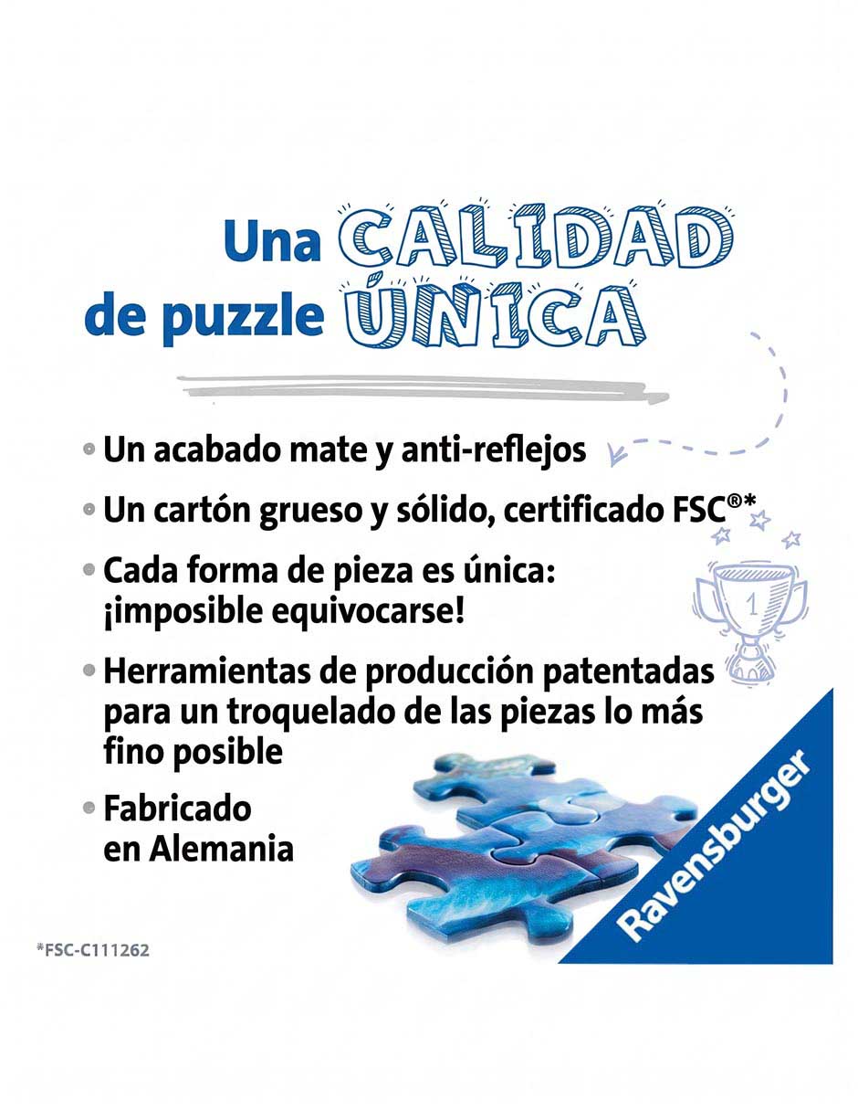 Rompecabezas paisaje macarones 300 piezas 5