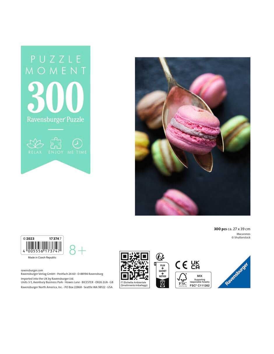 Rompecabezas paisaje macarones 300 piezas 6