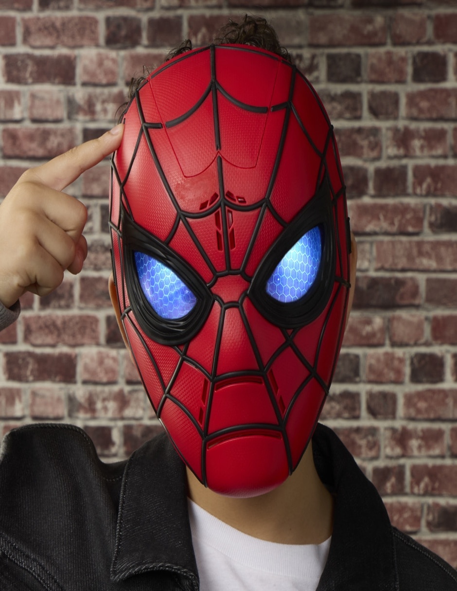 Máscara táctica aire libre y deporte spider-man con luz y sonido 14