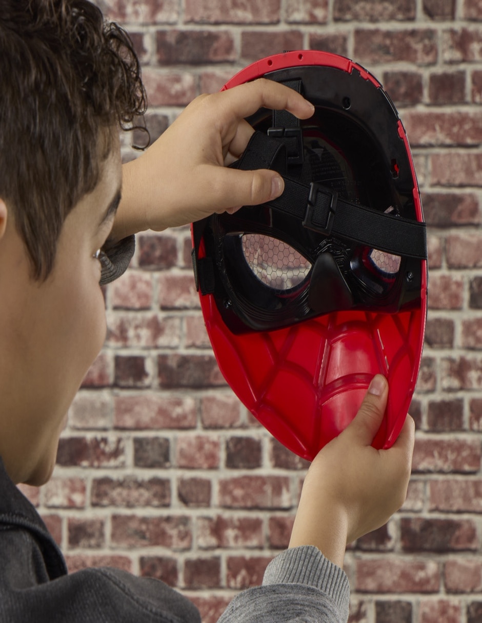 Máscara táctica aire libre y deporte spider-man con luz y sonido 2