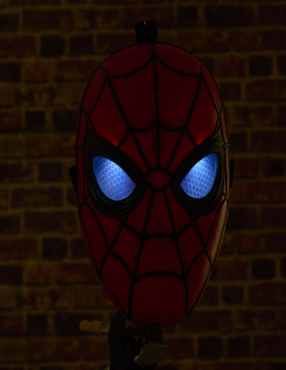 Máscara táctica aire libre y deporte spider-man con luz y sonido 9