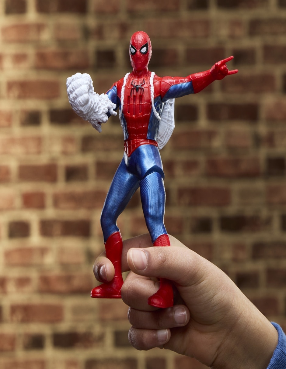 Figura de colección articulada spider man spider-man con sonido