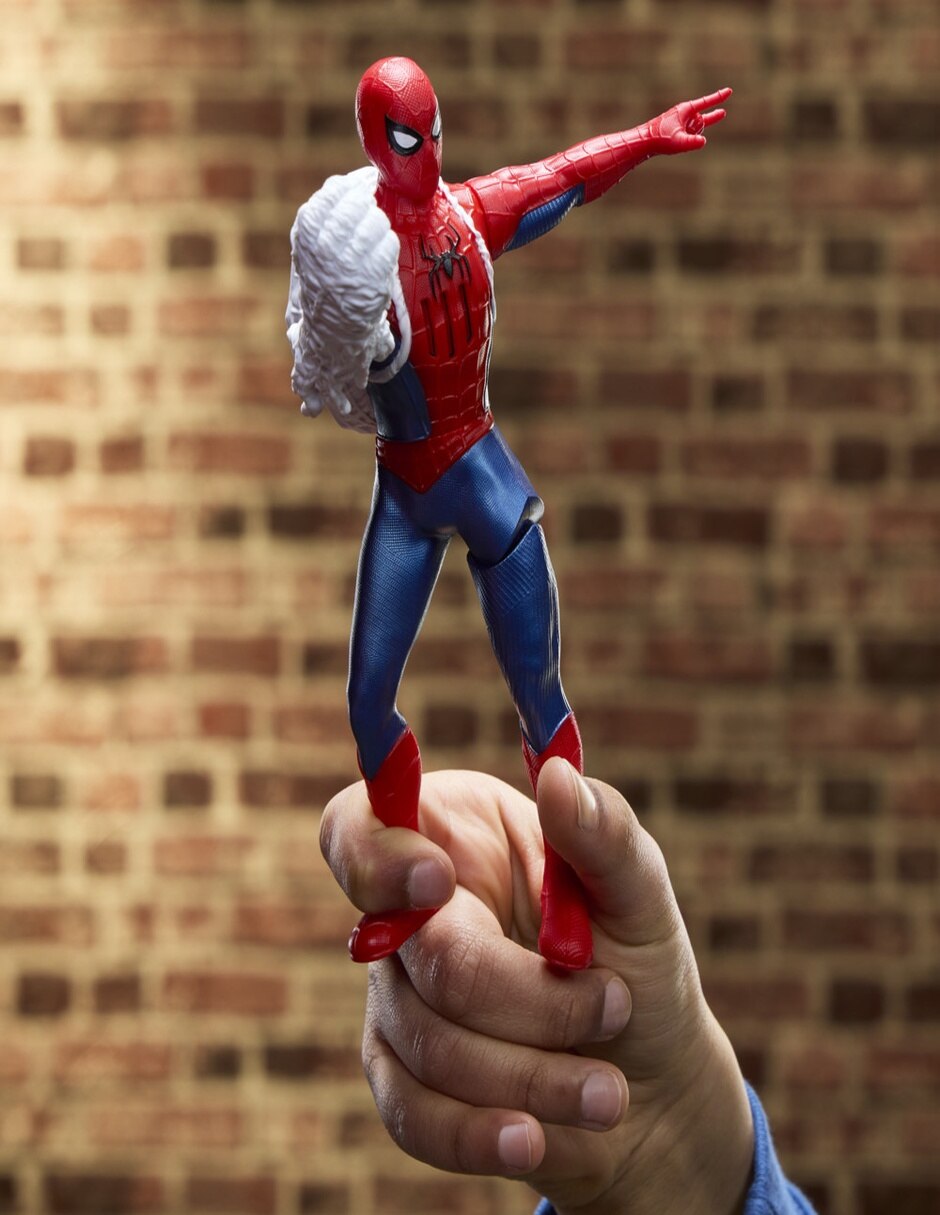 Figura de colección articulada spider man spider-man con sonido 11