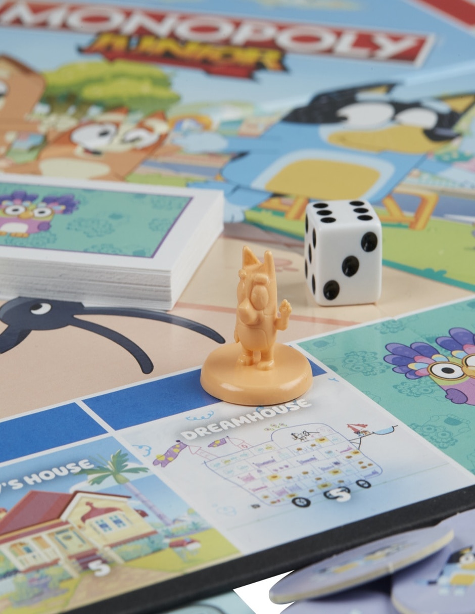 Juego de mesa monopoly junior bluey monopoly monopoly junior 12