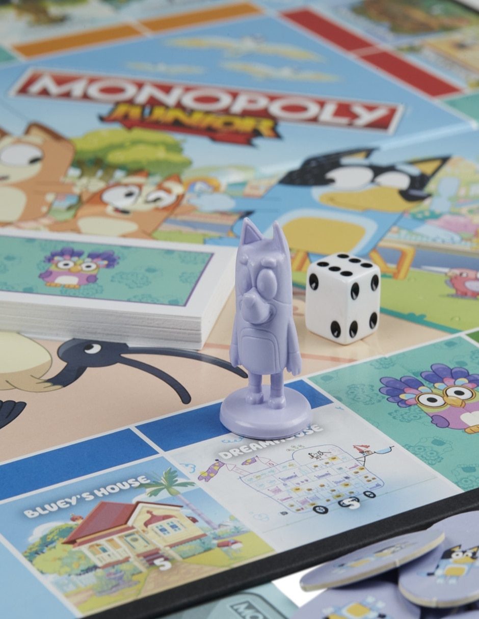 Juego de mesa monopoly junior bluey monopoly monopoly junior 14