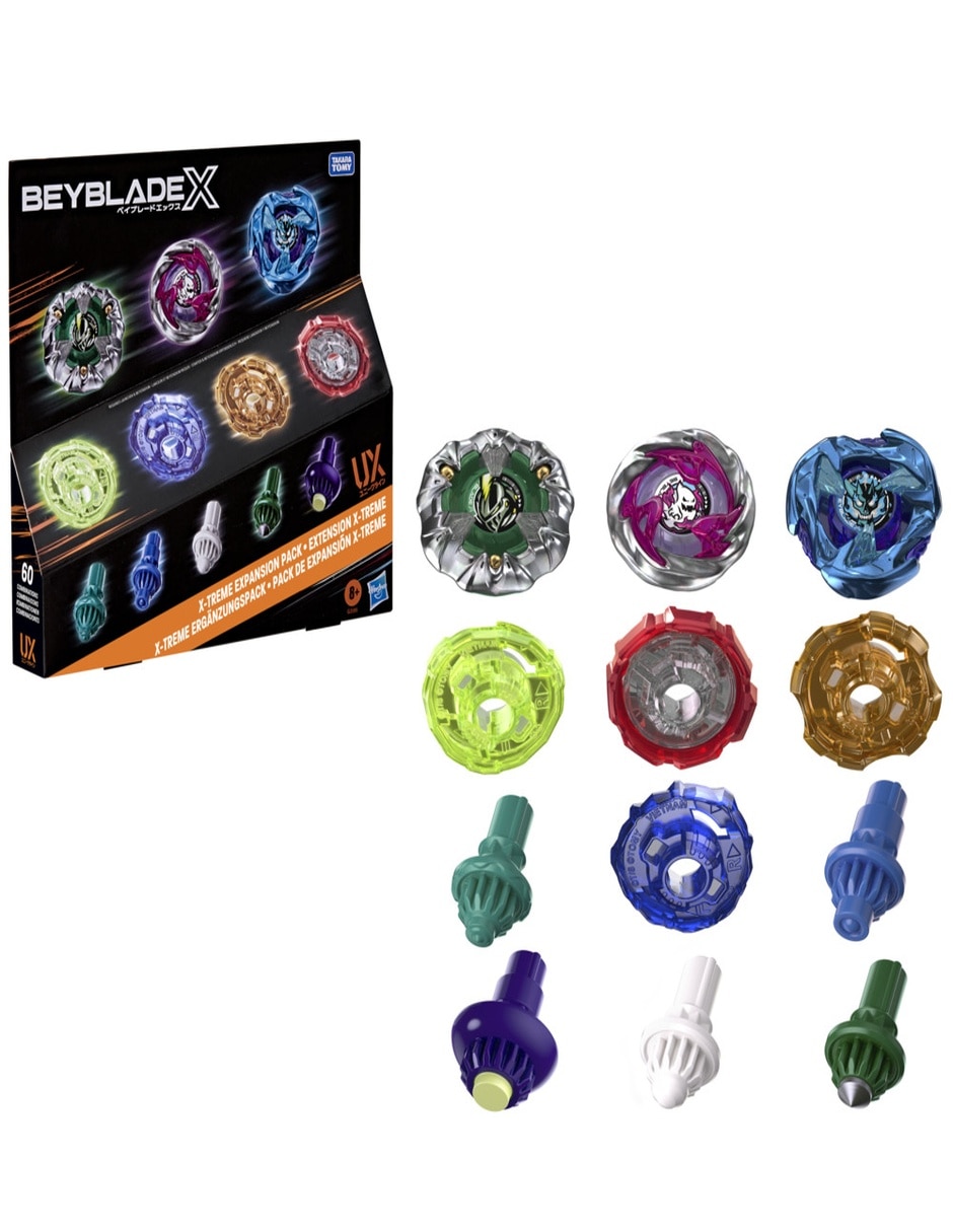 Set trompos de batalla pack de expansión x-treme x 3