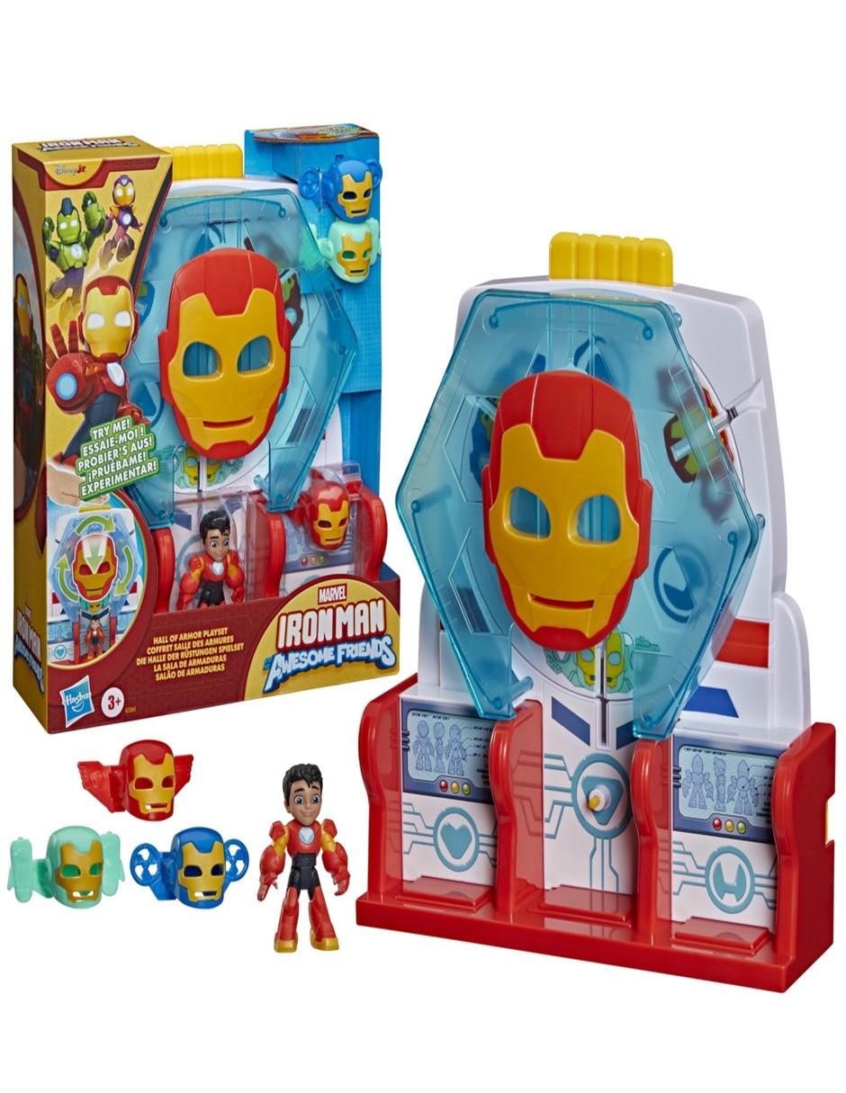 Figura de colección articulada iron man and his awesome friends iron man 5