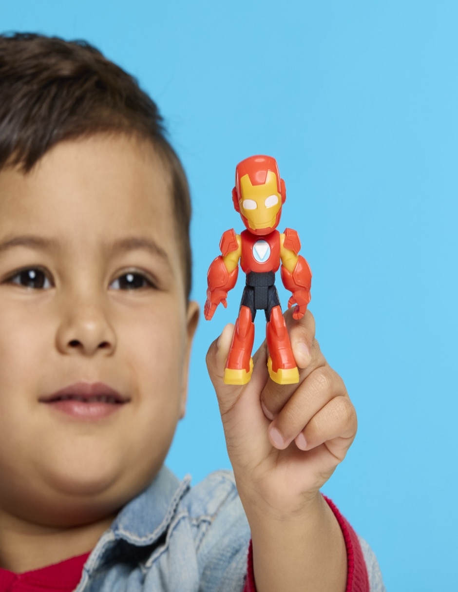 Figura de colección articulada iron man and his awesome friends iron man 2