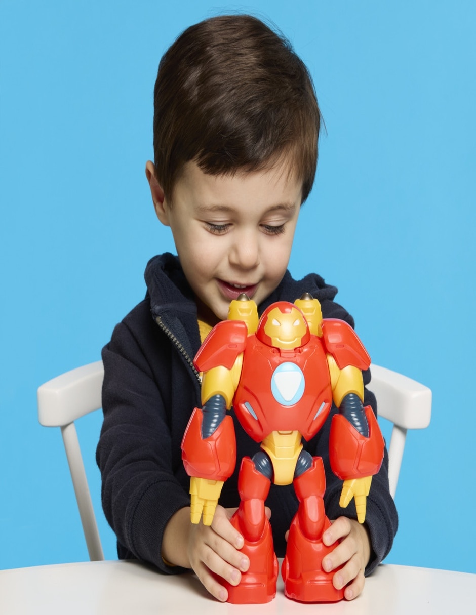 Figura de colección articulada iron man and his awesome friends iron man 5