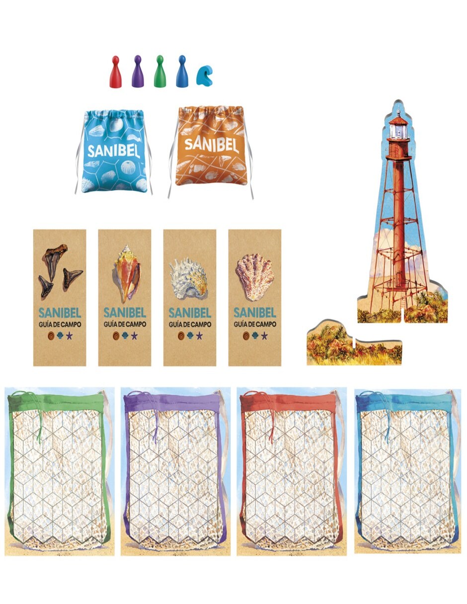 Juego de mesa sanibel hasbro games 4