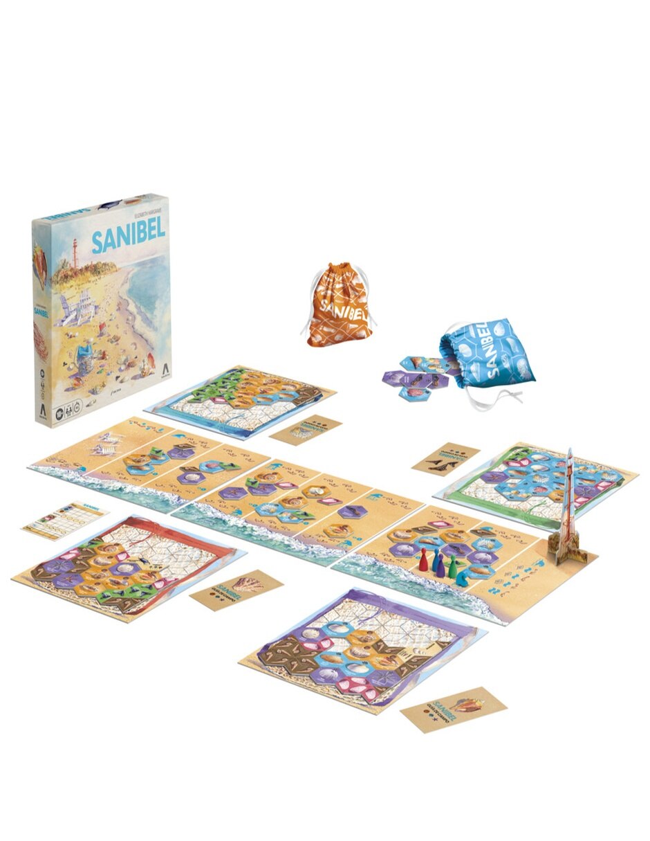 Juego de mesa sanibel hasbro games 6
