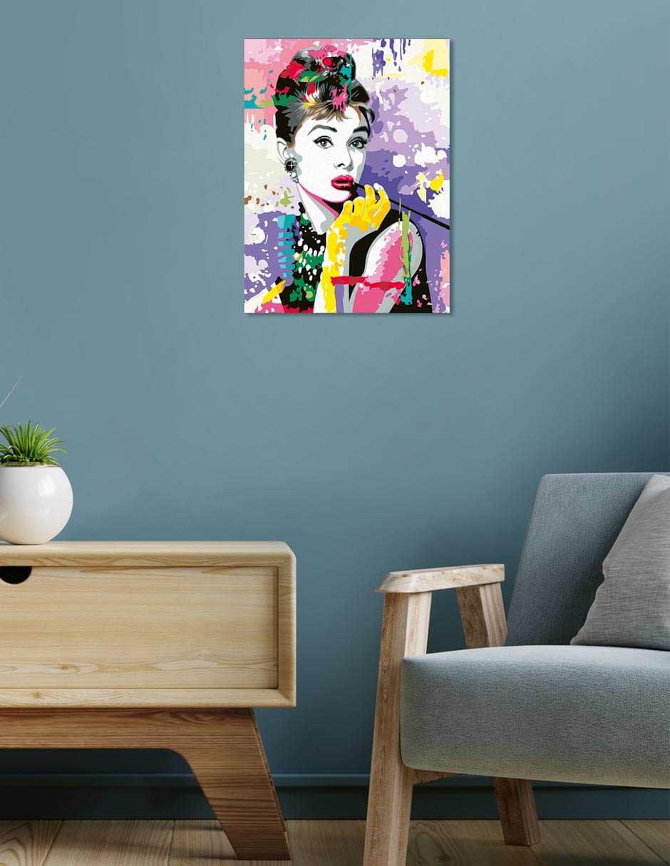 Juego de mesa creart audrey hepburn 6