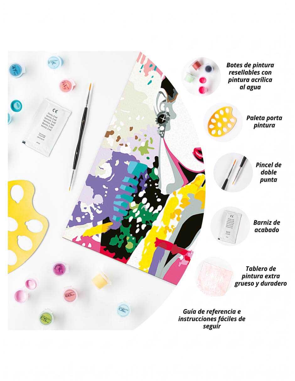 Juego de mesa creart audrey hepburn 7