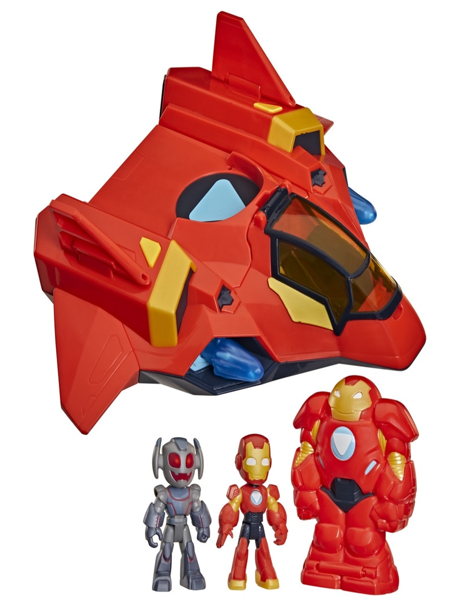 Figura de colección articulada iron man and his awesome friends iron man 1