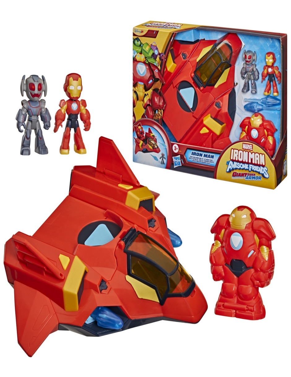 Figura de colección articulada iron man and his awesome friends iron man 13