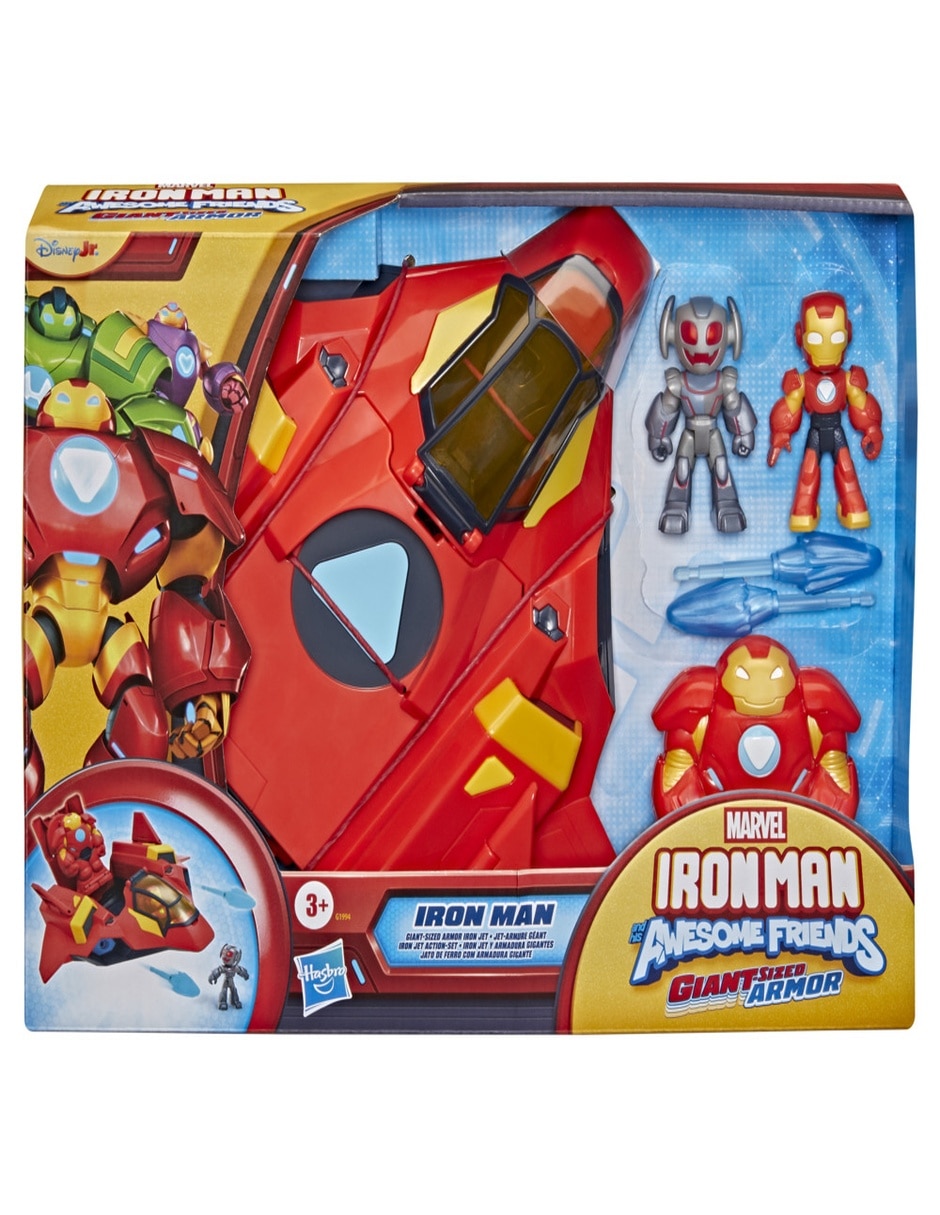 Figura de colección articulada iron man and his awesome friends iron man 2
