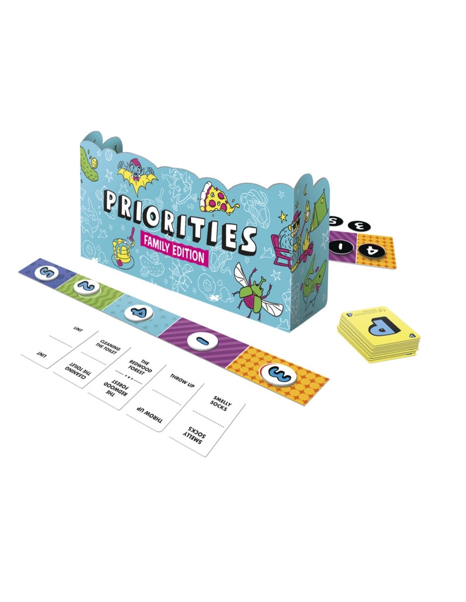 Juego de mesa priorities family edition priorities 1