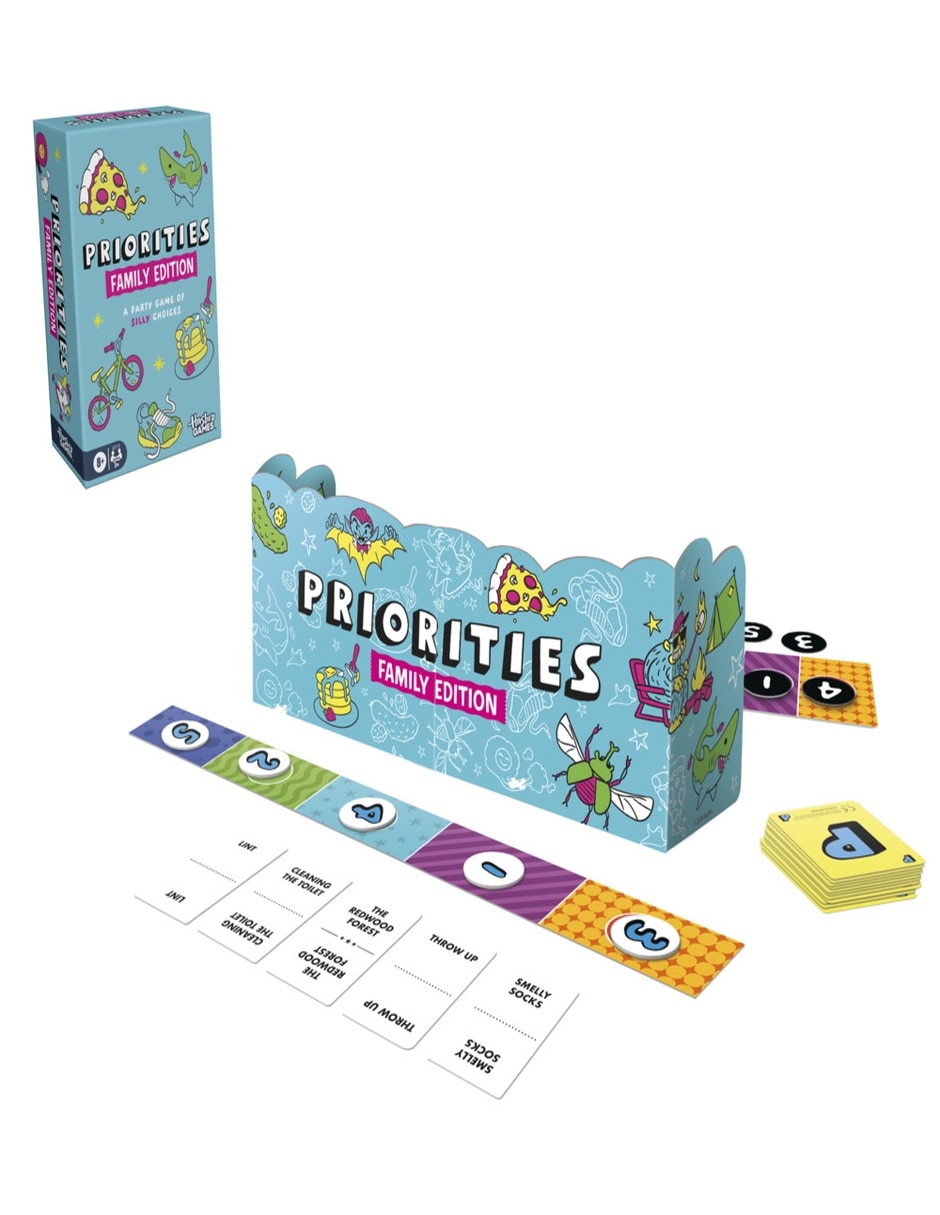 Juego de mesa priorities family edition priorities