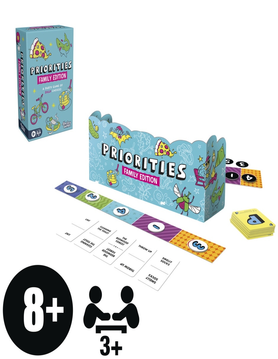 Juego de mesa priorities family edition priorities 5