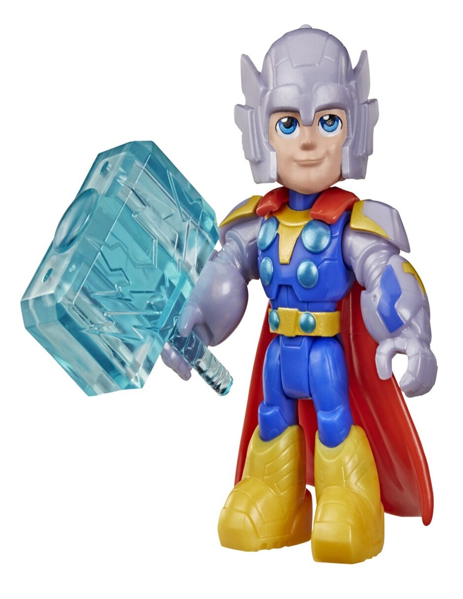 Figura de colección articulada iron man and his awesome friends thor 2