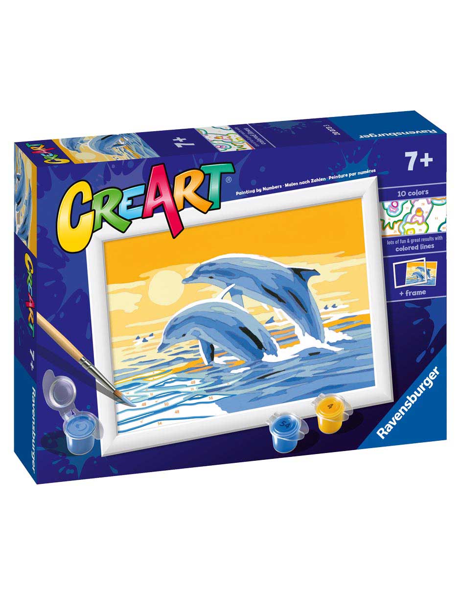 Juego de mesa creart delfines amigos Juego de mesa creart delfines amigos