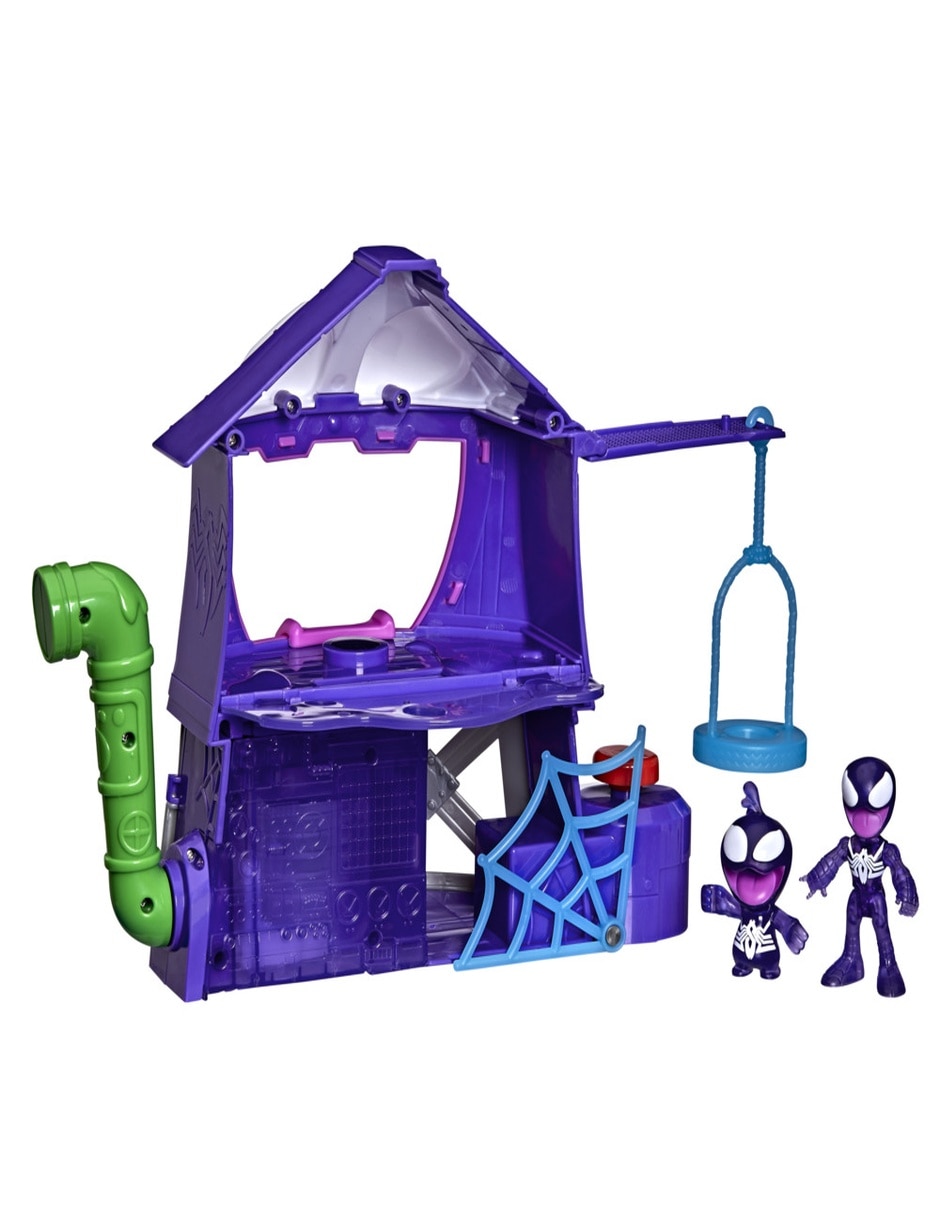 Figura de colección articulada spidey and his amazing friends con luz 16