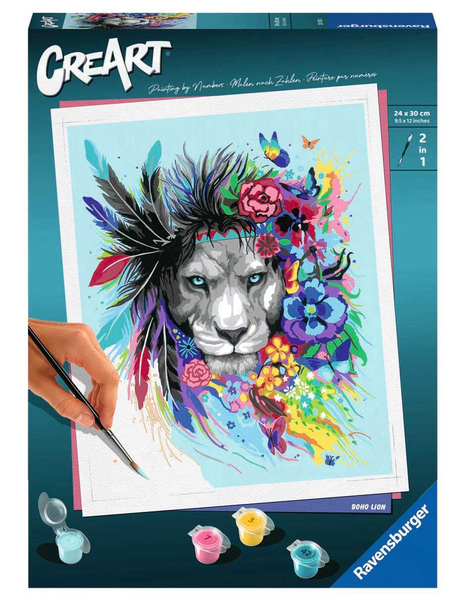 Juego de mesa creart boho lion 1