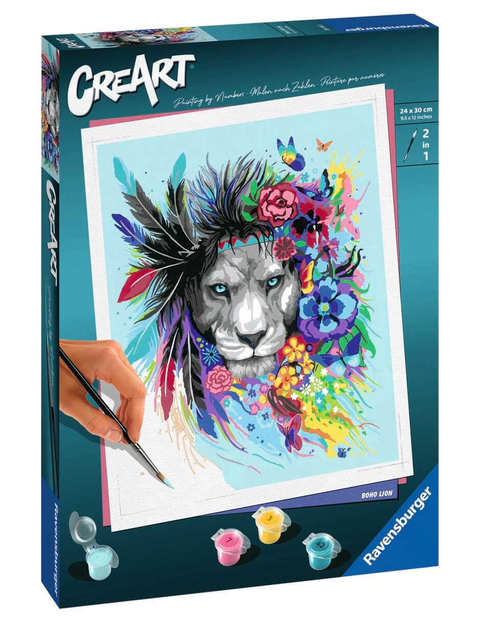 Juego de mesa creart boho lion 4