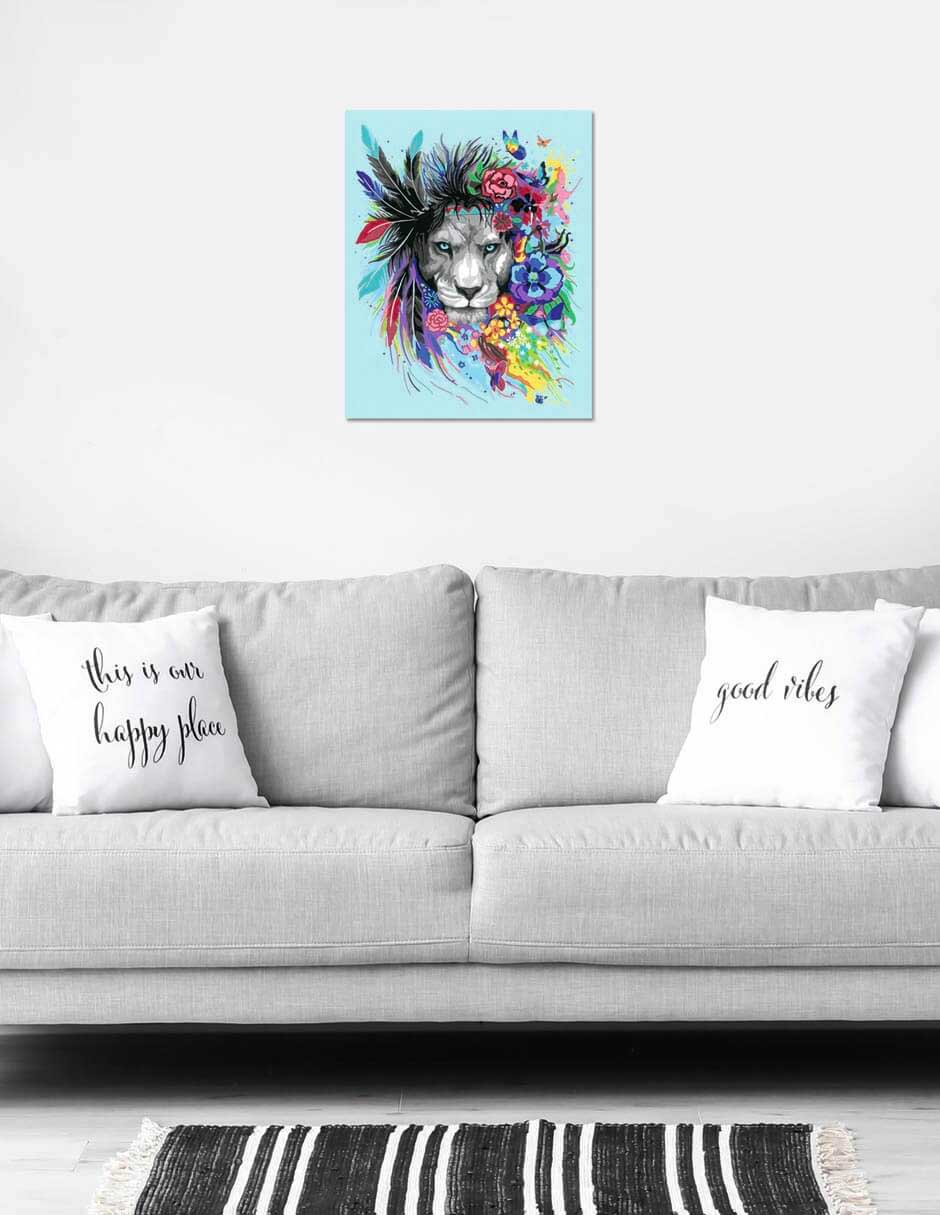 Juego de mesa creart boho lion 7
