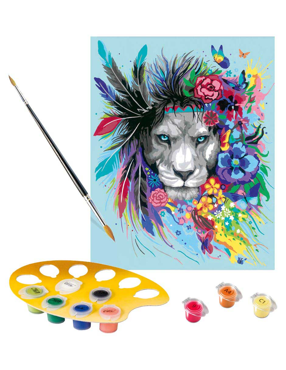 Juego de mesa creart boho lion 10