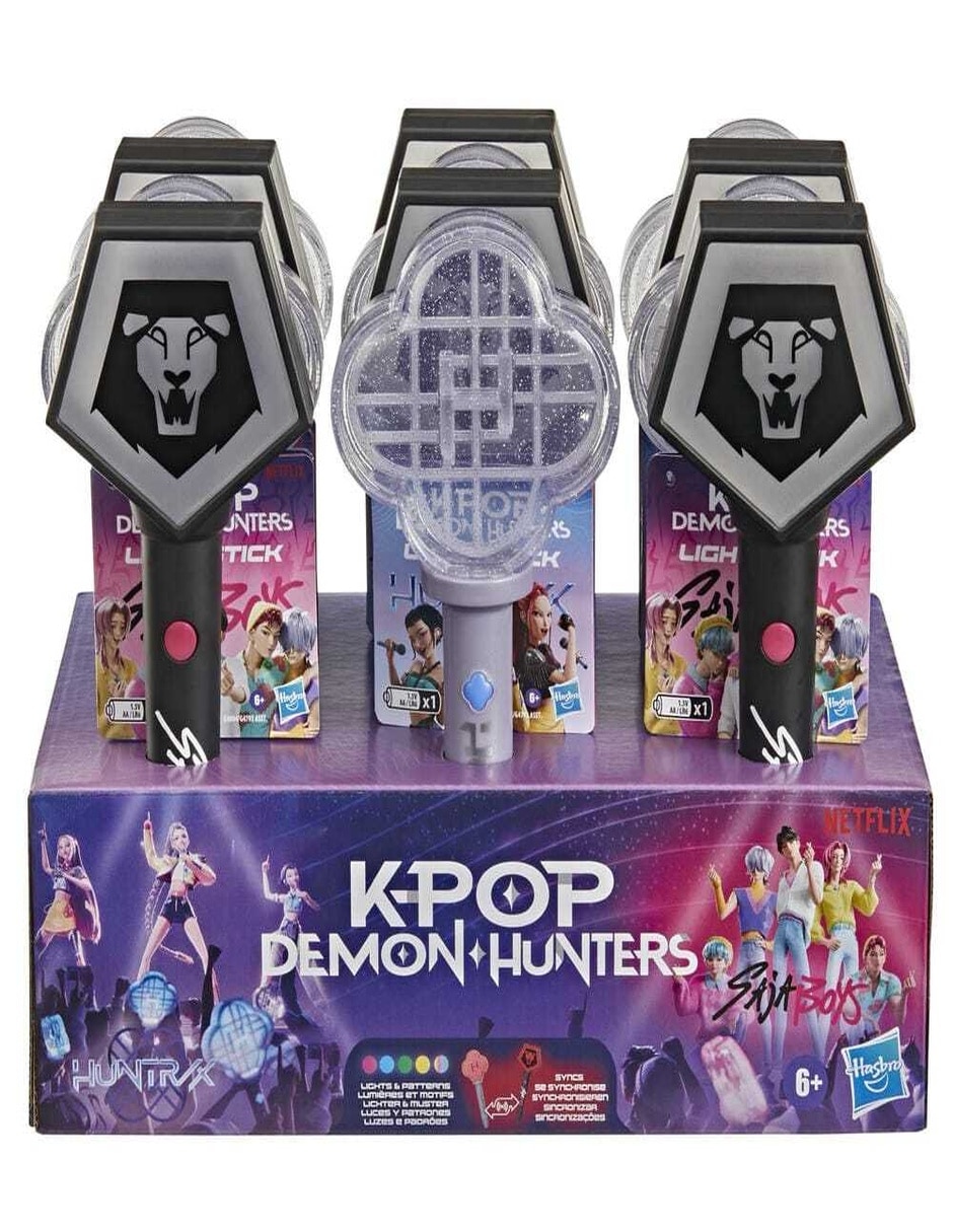 Figuras accion kpop demon hunters con luz 5