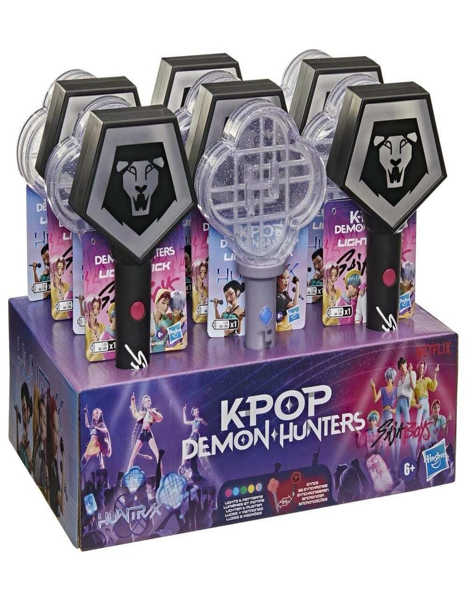 Figuras accion kpop demon hunters con luz 4