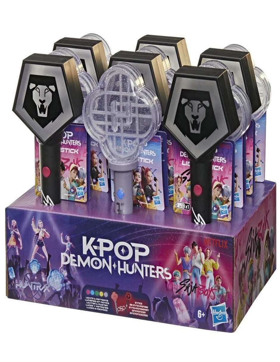 Figuras accion kpop demon hunters con luz 7