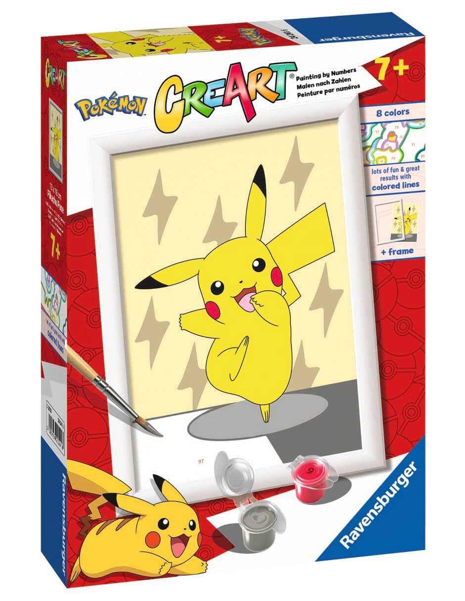 Juego de mesa creart pikachu 3