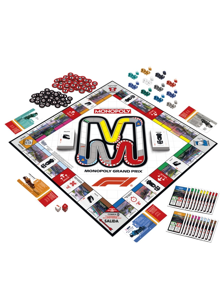 Juego de mesa monopoly edici—n f1 f—rmula 1 monopoly