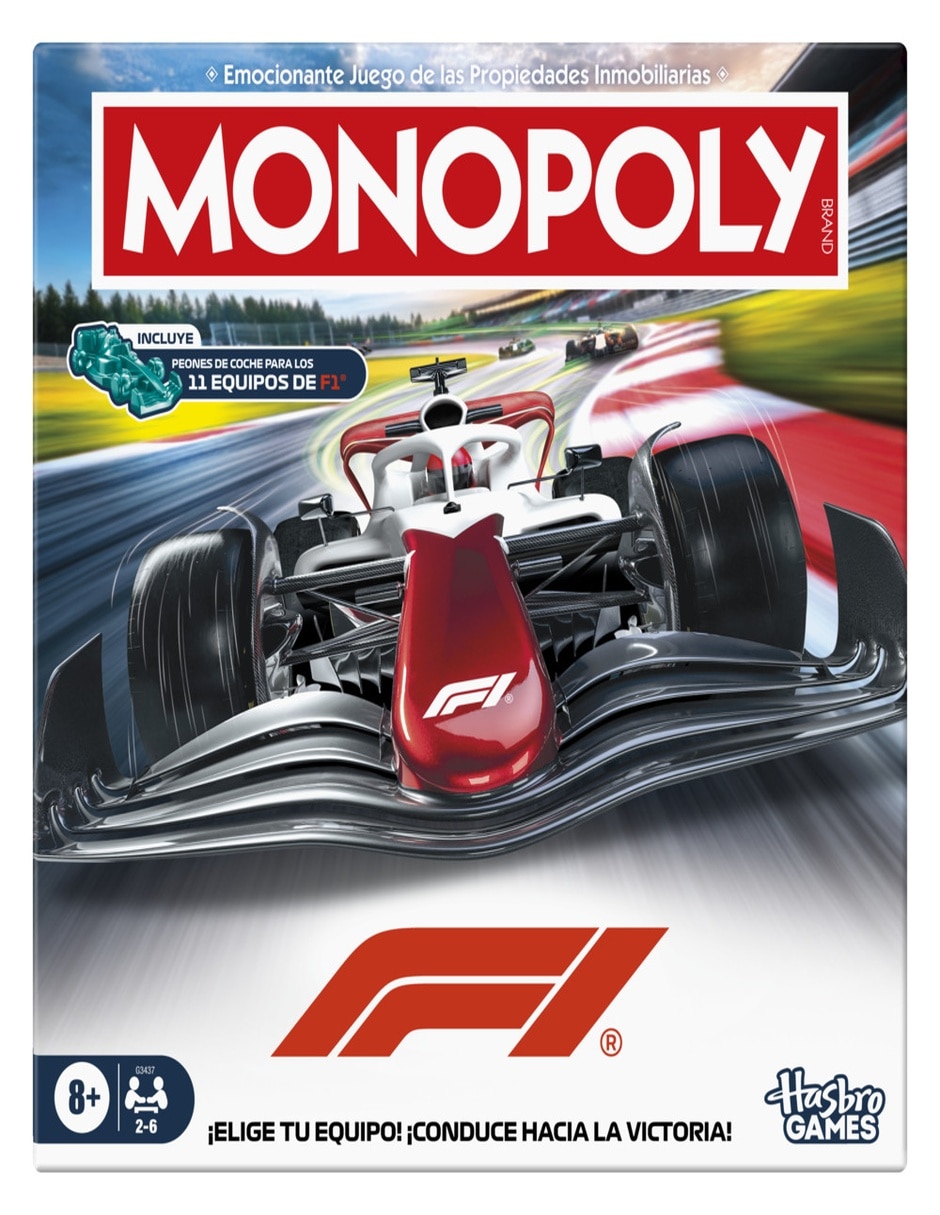 Juego de mesa monopoly edici—n f1 f—rmula 1 monopoly 11