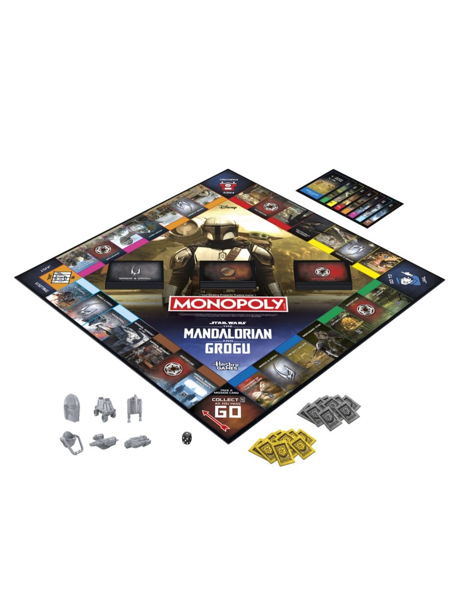 Juego de mesa monopoly edición the mandalorian and grogu the mandalorian & grogu monopoly