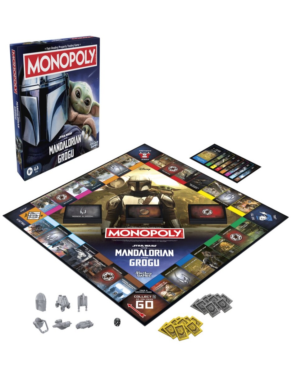 Juego de mesa monopoly edición the mandalorian and grogu the mandalorian & grogu monopoly 13