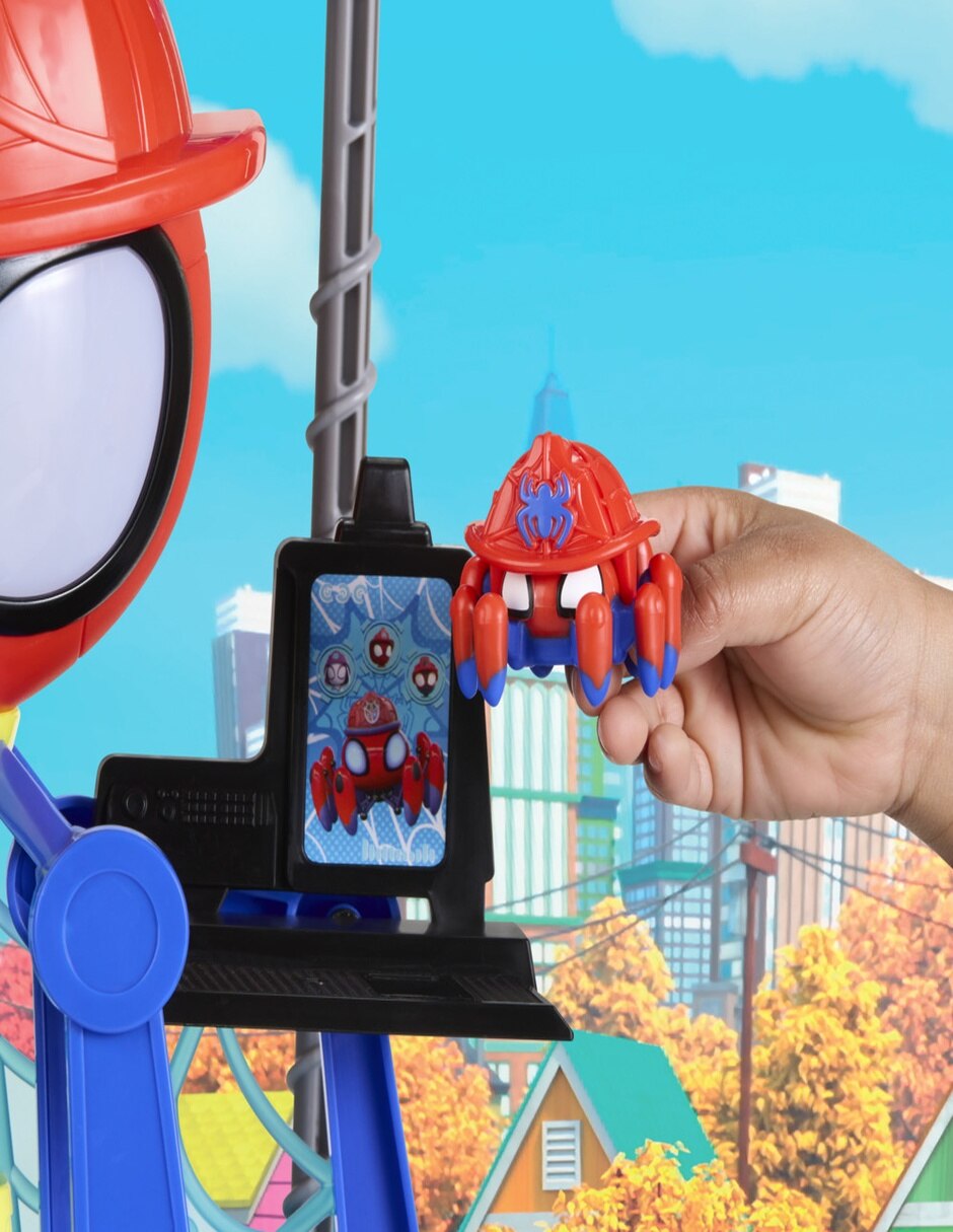 Set figuras acción articuladas Spidey And His Amazing Friends con luz y sonido 11