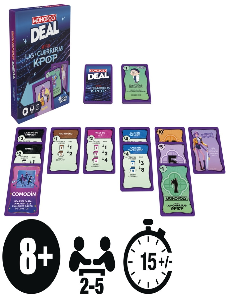 deal: kpop demon hunters monopoly monopoly monopoly deal 12