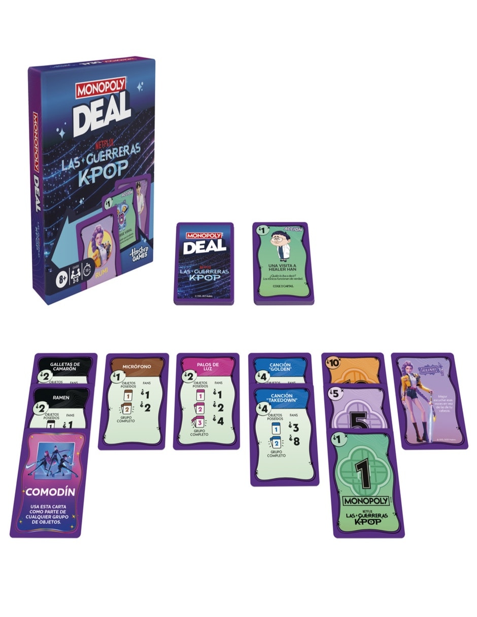 deal: kpop demon hunters monopoly monopoly monopoly deal 13