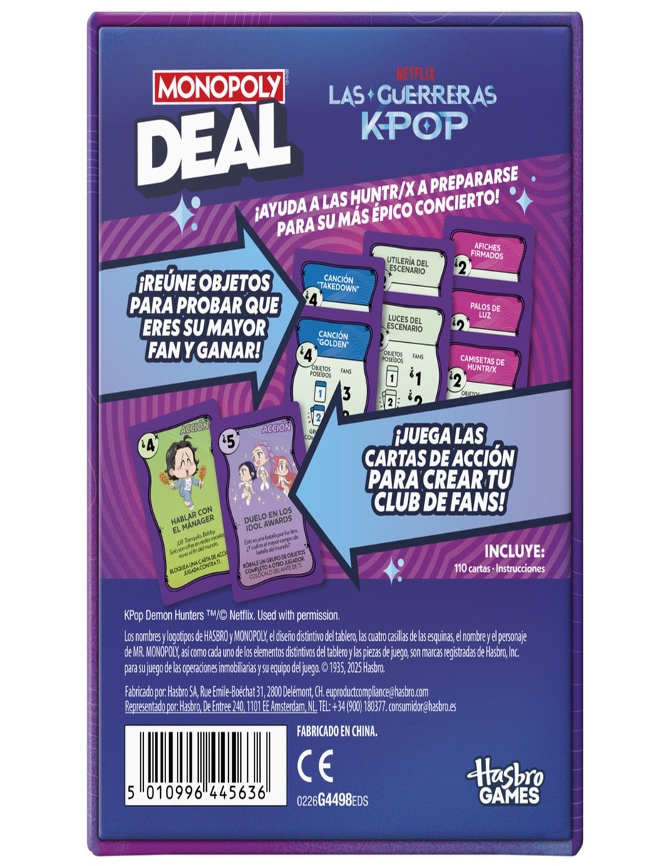 deal: kpop demon hunters monopoly monopoly monopoly deal 14