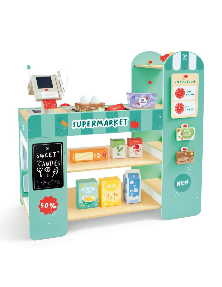 Supermercado inteligente juego de rol para niños