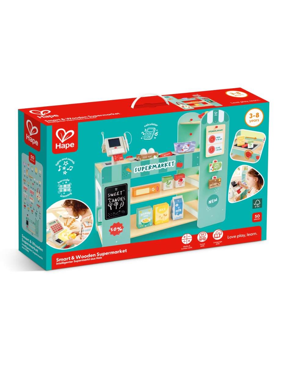 Supermercado inteligente juego de rol para niños 6